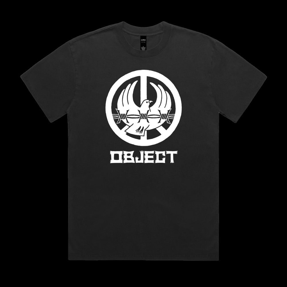 OBJECT Heavyweight T-Shirt - FADED BLACK